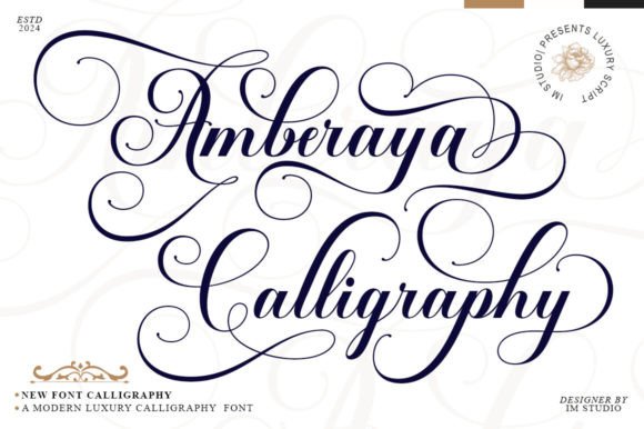 Amberaya Calligraphy: A Strategic Asset for Brand Identity and Design