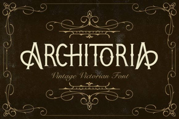 Architoria: Integrating a Victorian Blackletter Font into Modern Design Workflows