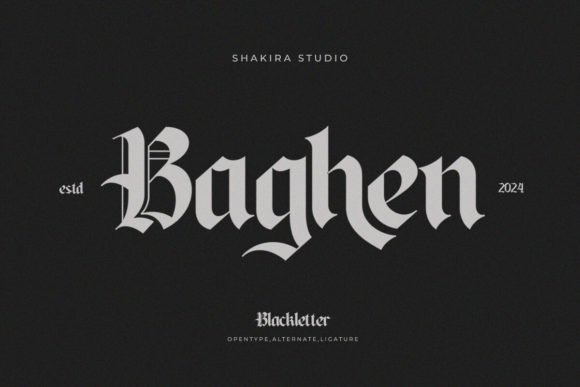 Baghen: An Evaluation of an Old English Blackletter Typeface