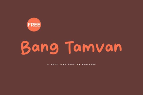 Bang Tamvan: A Modern Handwritten Font for Standout Designs