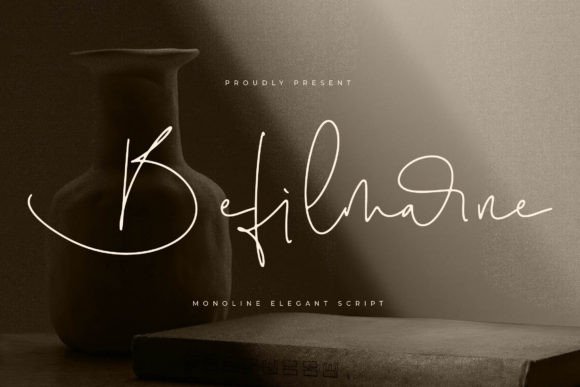 Befilmarne: Elevating Brand Identity with Monoline Elegance