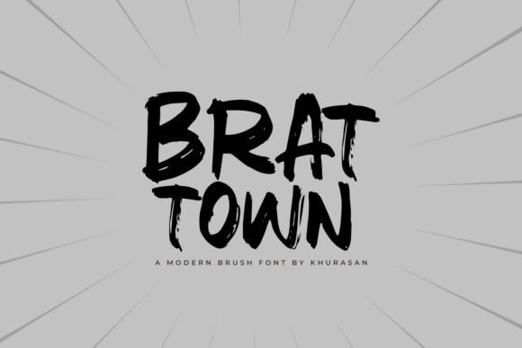 Brat Town: Defining the Modern Brush Aesthetic for Bold Branding