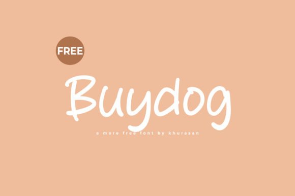 Buydog: A Versatile Handwriting Font for Modern Design