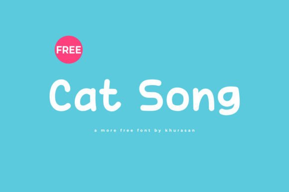 Cat Song: A Modern Handwriting Font for Creative Projects
