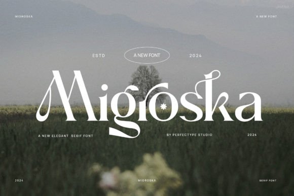 Elevating Typography with the Elegance of Migroska