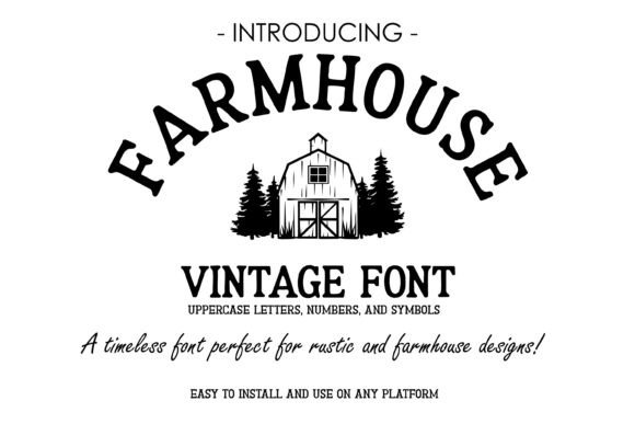 Farmhouse Vintage: A Timeless Rustic Serif Font