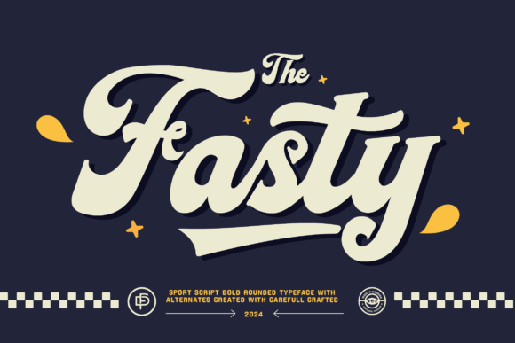 Fasty: The Script Font That Captures the Spirit of Baseball