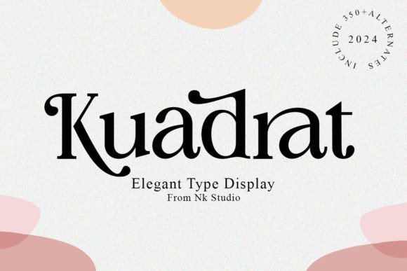 Kuadrat: A Font of Serene Finesse for Modern Design