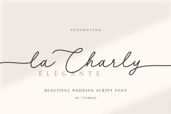 La Charly: Elevating Your Design with Exquisite Handwritten Elegance