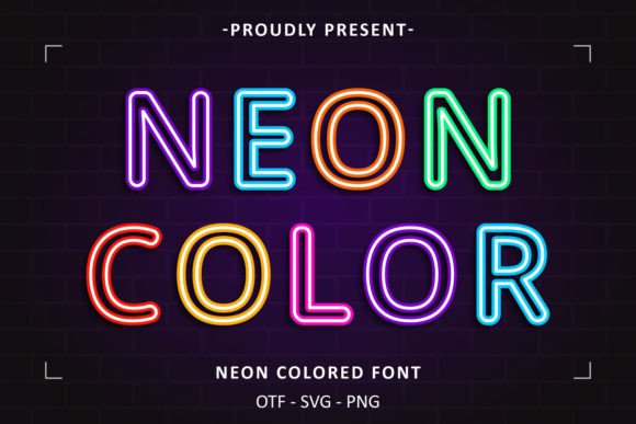 Neon Colored Typography: Defining the Modern Urban Aesthetic