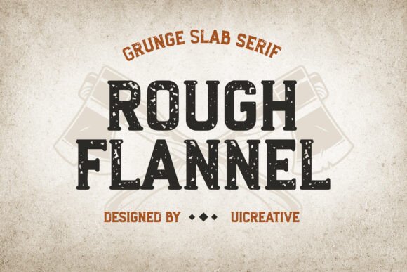 Rough Flannel: A Strategic Typography Choice for Modern Branding