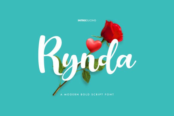 Rynda: A Modern Script Font for Contemporary Design