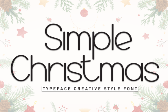 Simple Christmas Font: A Festive Handwritten Type