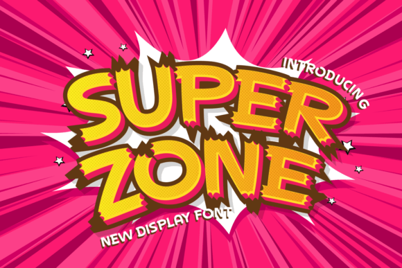 Super Zone: The Ultimate Comic Font for Bold Branding